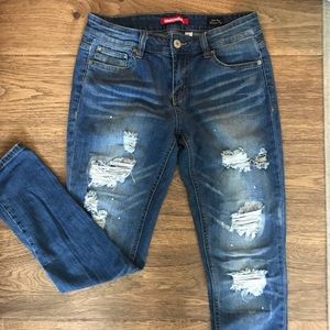 Distressed Jeans